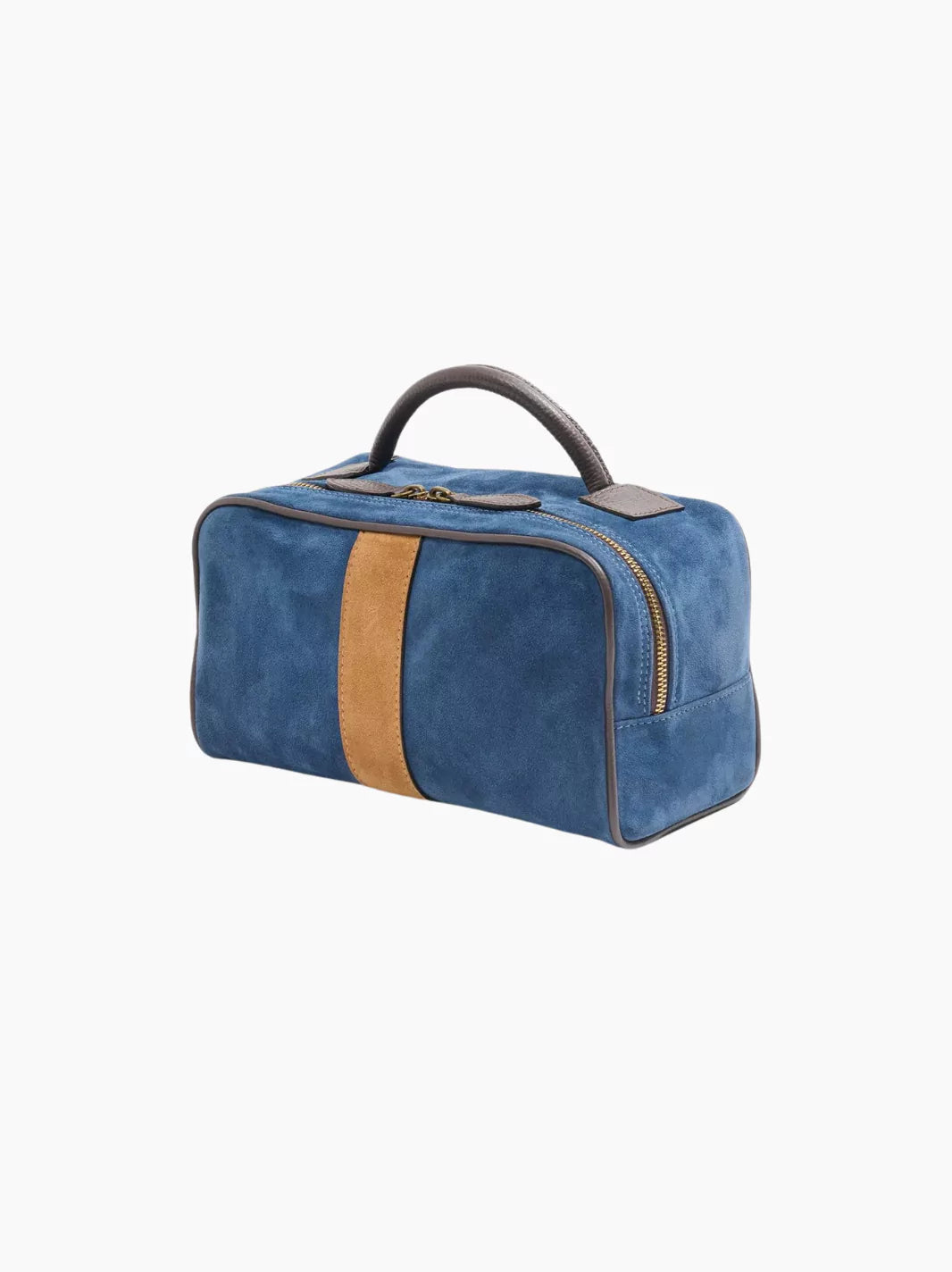 Berkeley Suede Striped Wash Bag