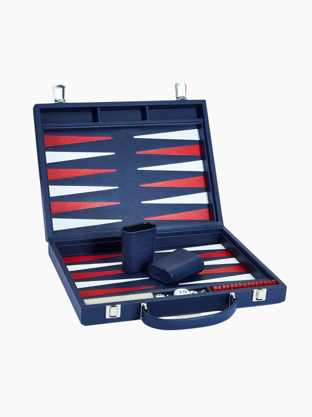 Personalised Leather Backgammon Board