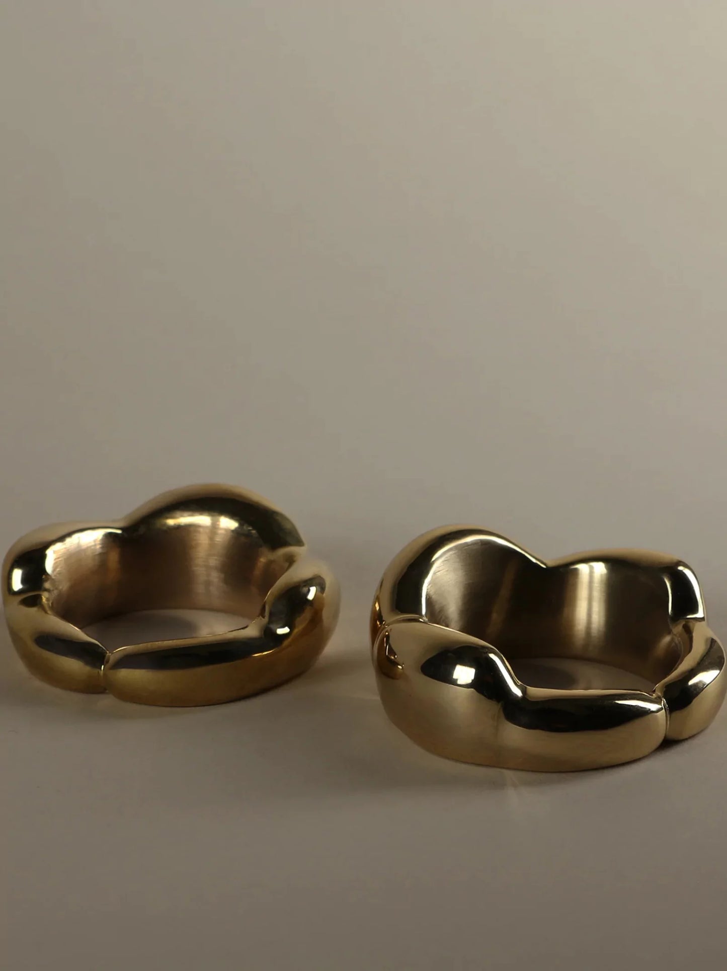 Croissant Napkin Rings Set Of 2