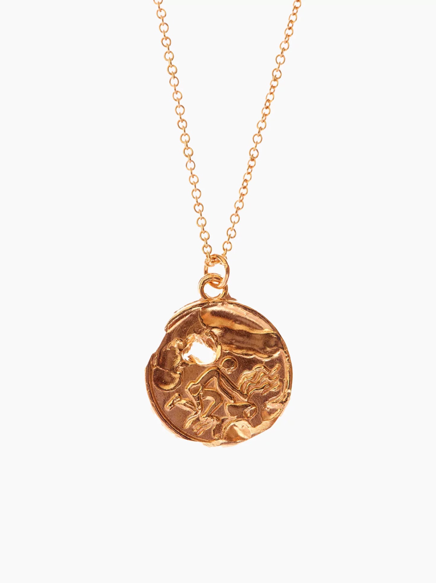 Zodiac Medallion Necklace