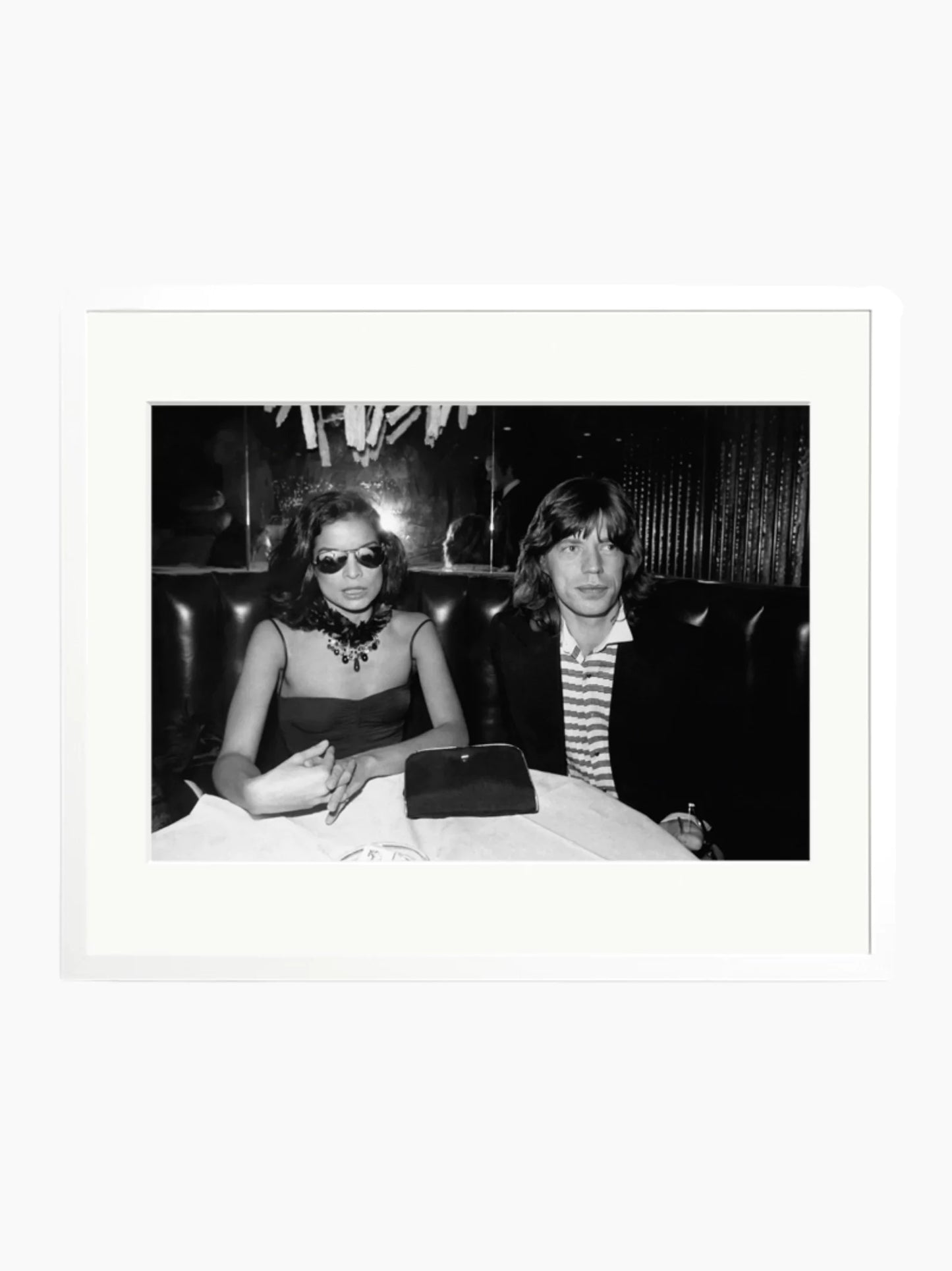 Mick and Bianca at Copacabana Art Print