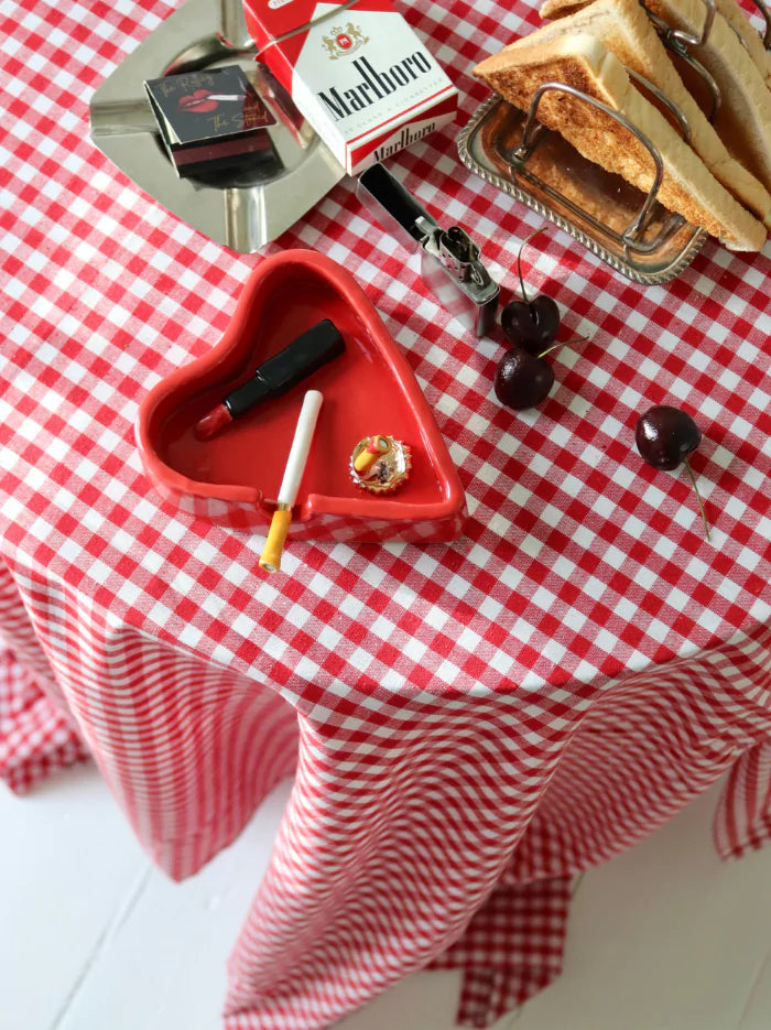 Kisses & Beer Heart Ashtray