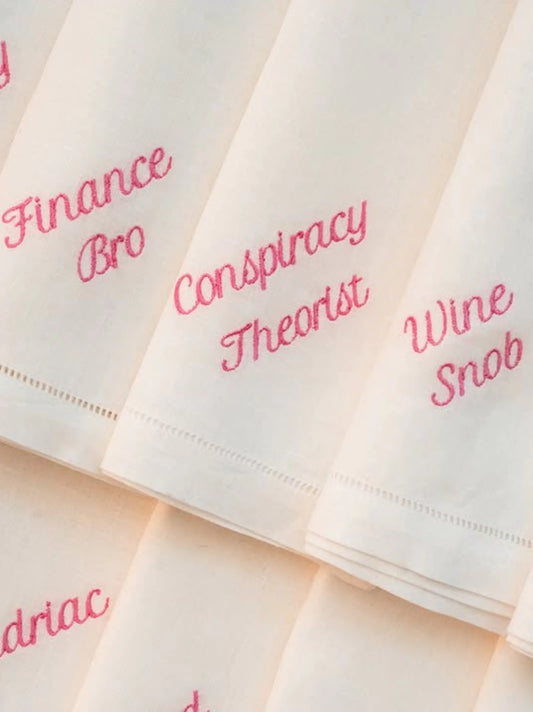 Party Archetypes Dinner Napkins Set of 12