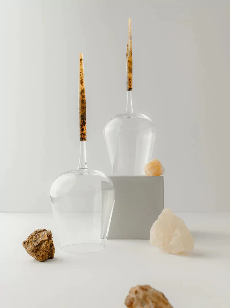 Earth Picnic Wine Glasses Set of 2