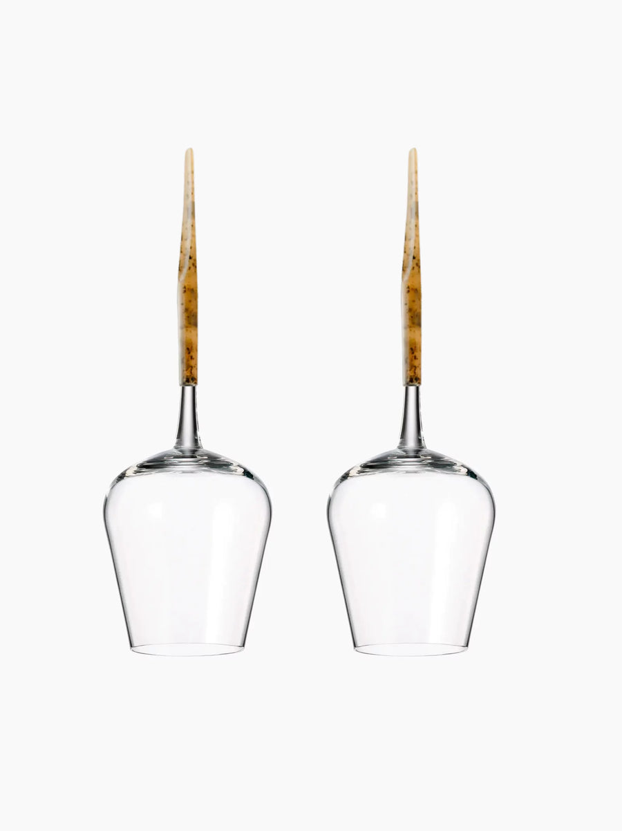 Earth Picnic Wine Glasses Set of 2