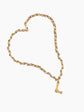 Pearl Gold Initial Chain
