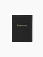 Personalised Travel Leather Passport Holder