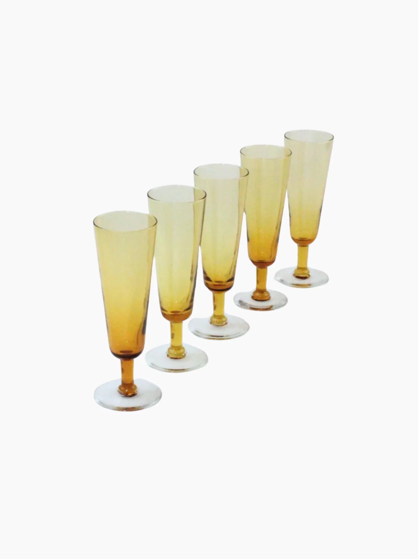 Amber Flutes Set of 5