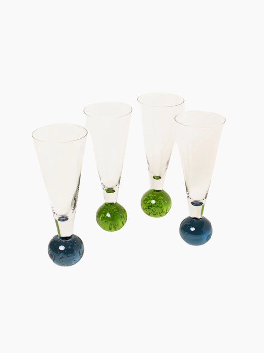 Mixed Ball Glasses Set of 4