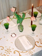 Red Gratitude Linen Napkins Set of 6