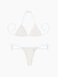 Something Blue Crinkle Micro String Bridal Bikini
