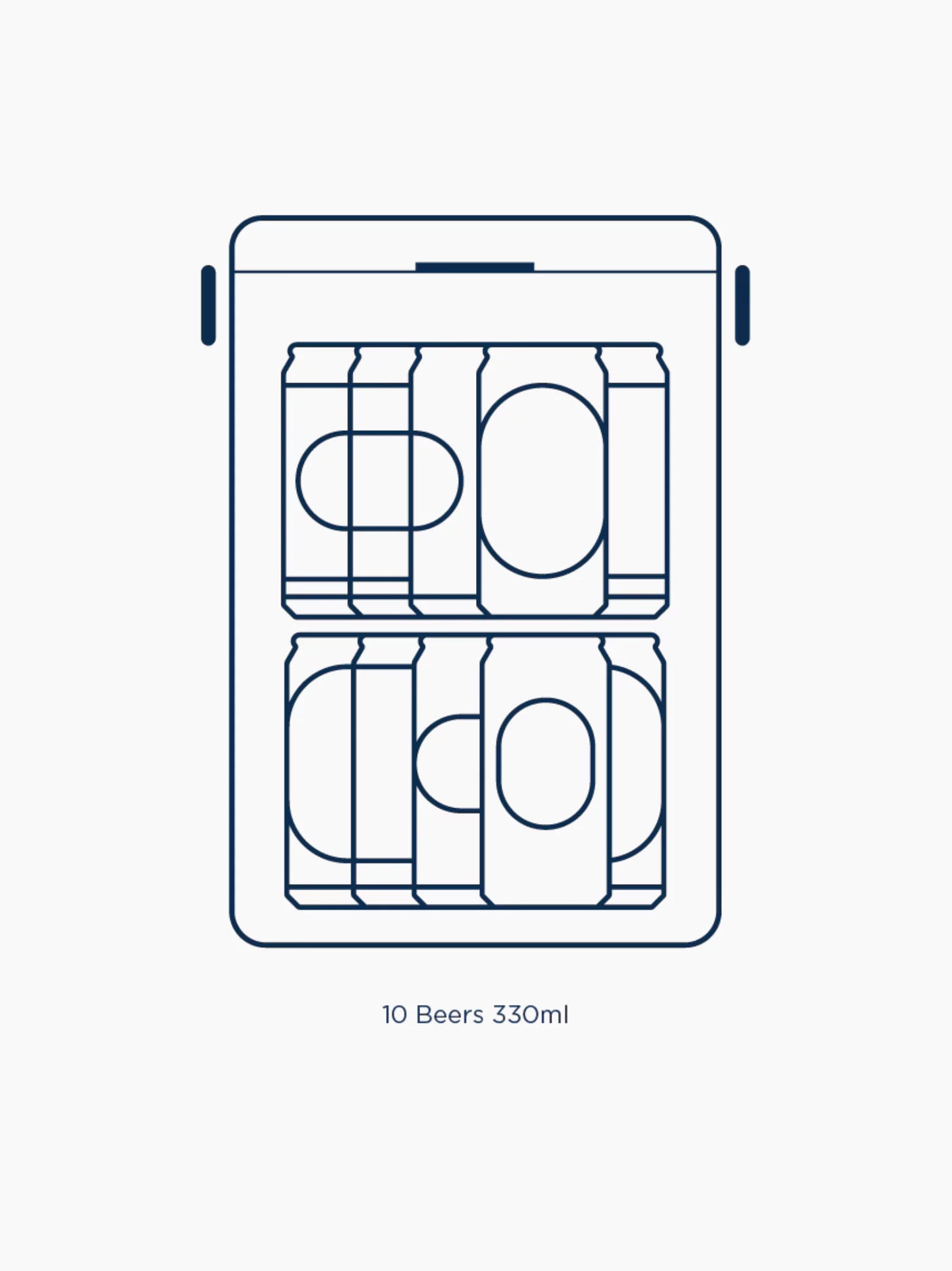 Safari White Drinks Box