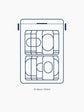 Safari White Drinks Box