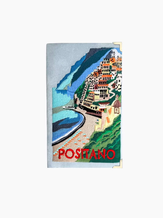 Positano Embroidered Clutch