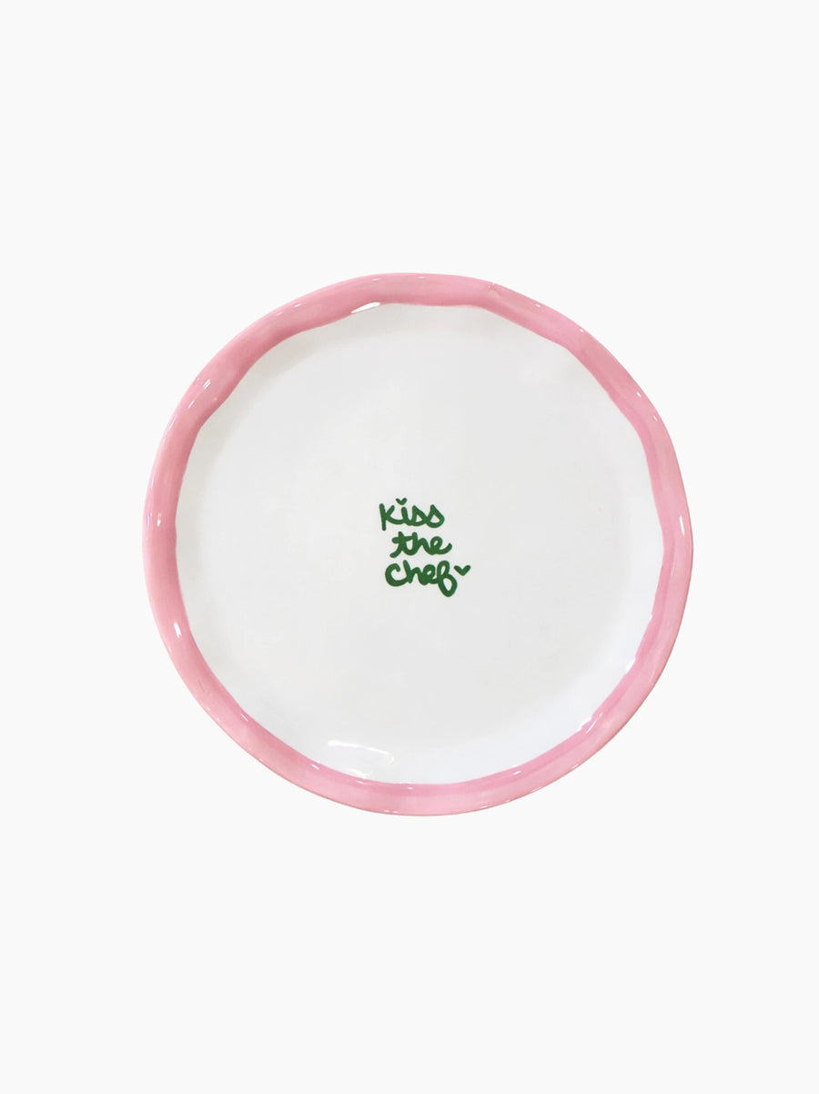 Kiss The Chef Ruffled Dessert Plates