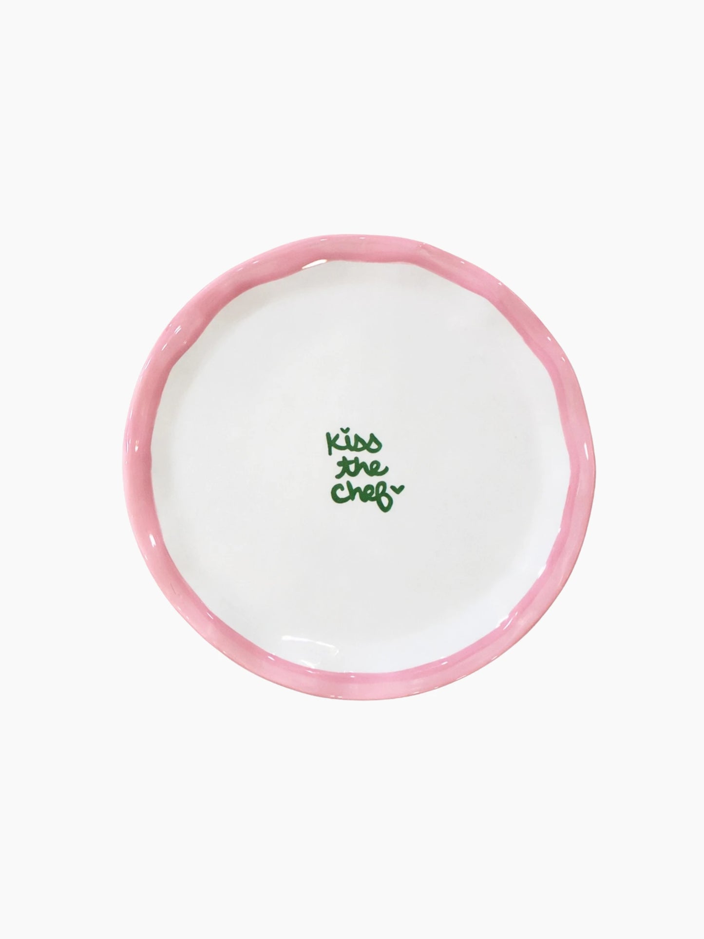 Kiss The Chef Ruffled Dessert Plates