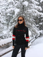 St Anton Black Knitted Jumper