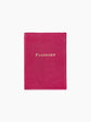 Personalised Travel Leather Passport Holder