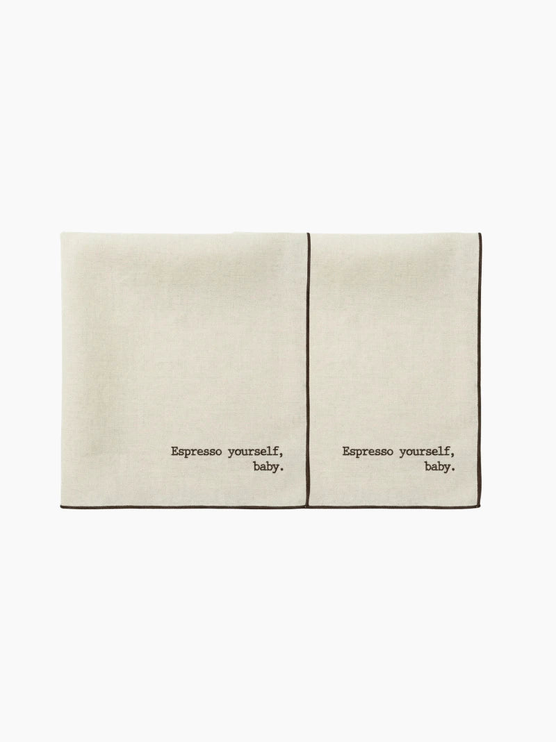 Espresso Martini Napkins Set of 2