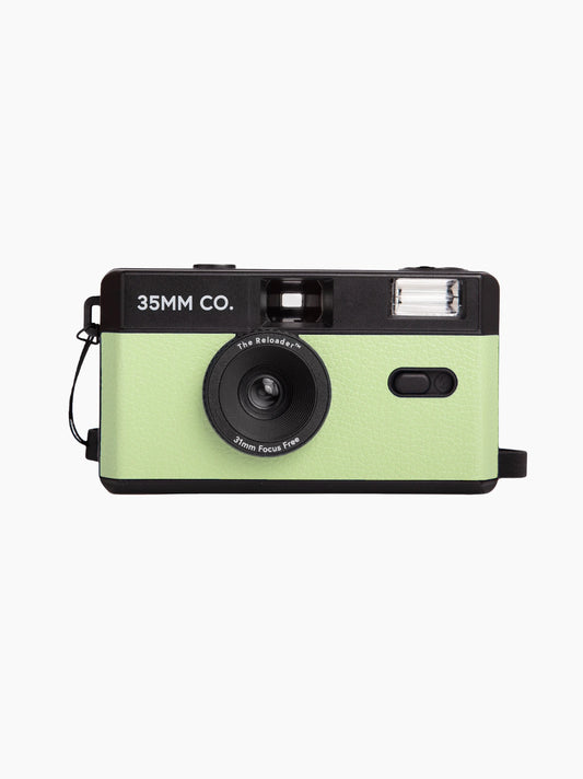 Mint Green Reusable Film Camera
