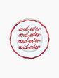 Forever and Ever Plate Set of 2