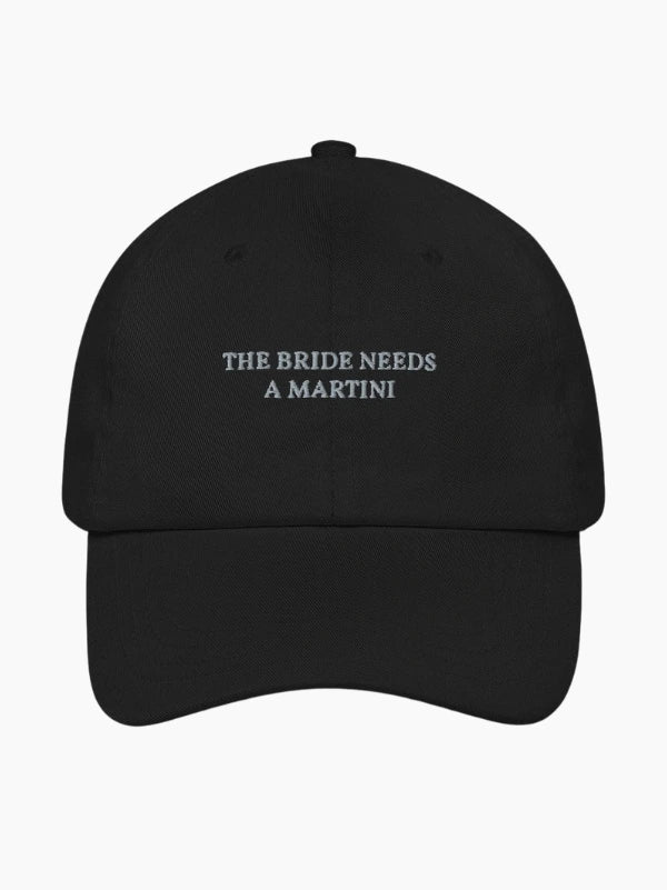 The Bride Needs A Martini Cap