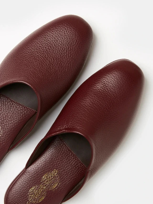 Leather Travel Slippers