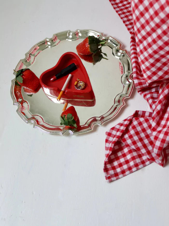 Kisses & Beer Heart Ashtray