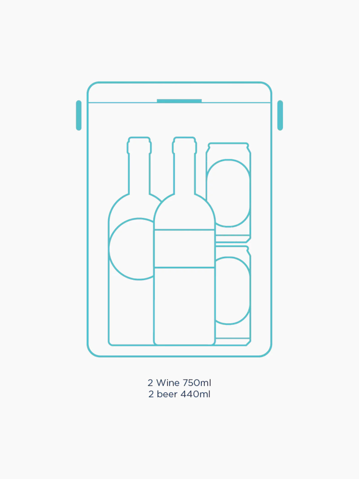 Bazaruto Blue Drinks Box