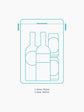 Bazaruto Blue Drinks Box