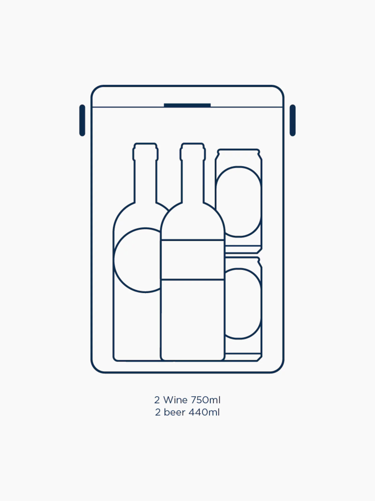 Safari White Drinks Box