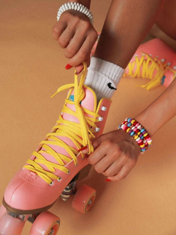 Gold Rainbow Beaded Bracelet