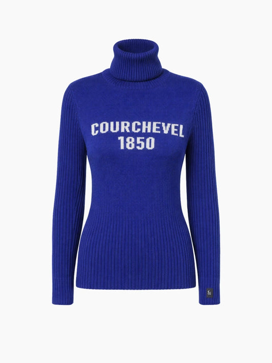 Courchevel Blue Knitted Jumper