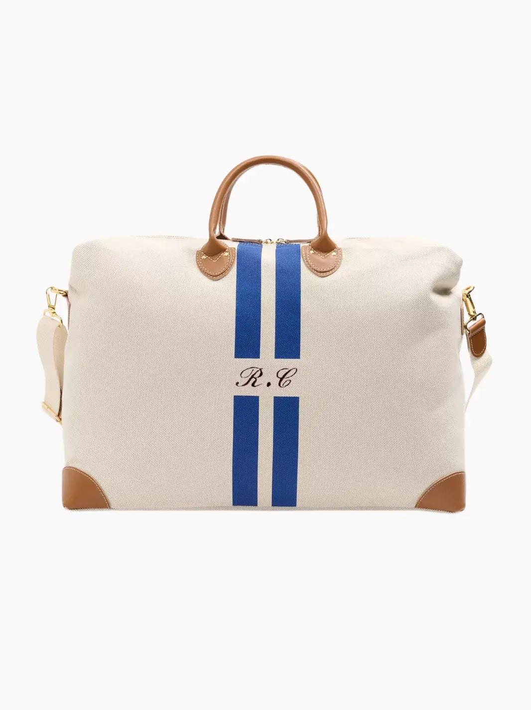 Striped Travel Bag