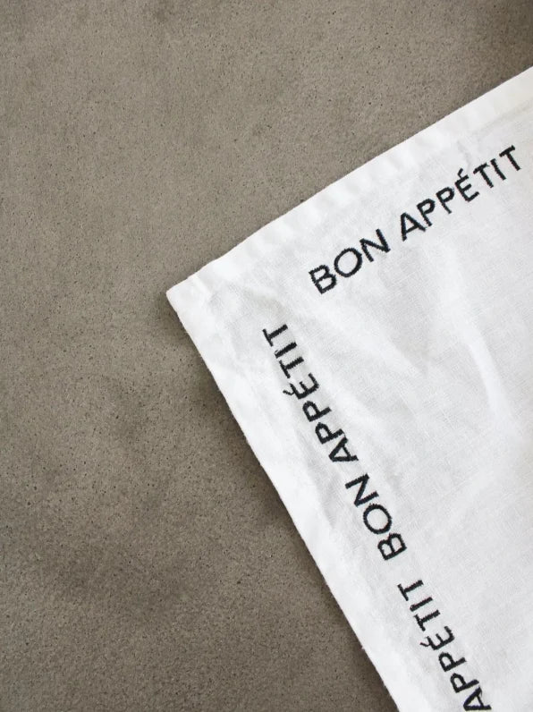 Embroidered Bon Appetit Placemats Set of 4