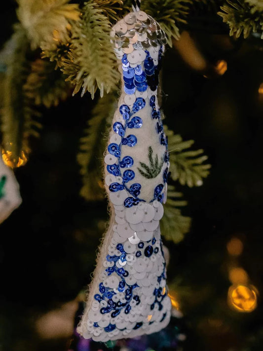 Blue Tequila Ornament