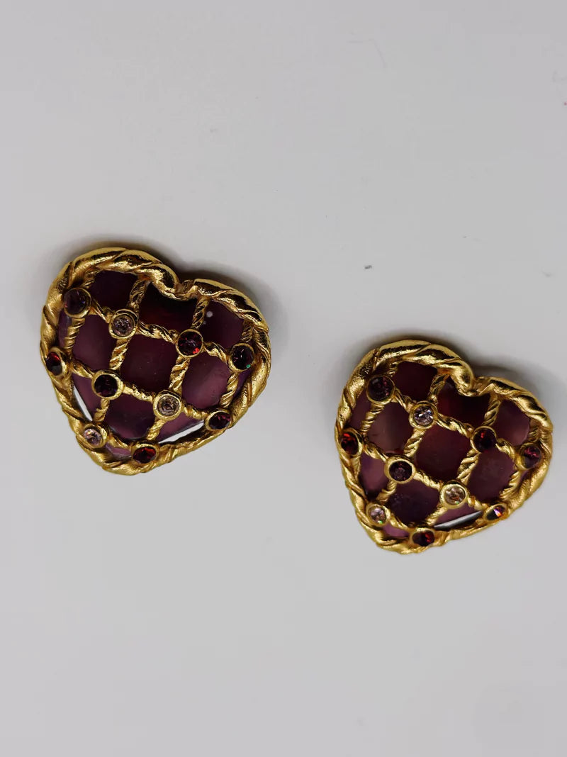 Heart Vintage Earrings