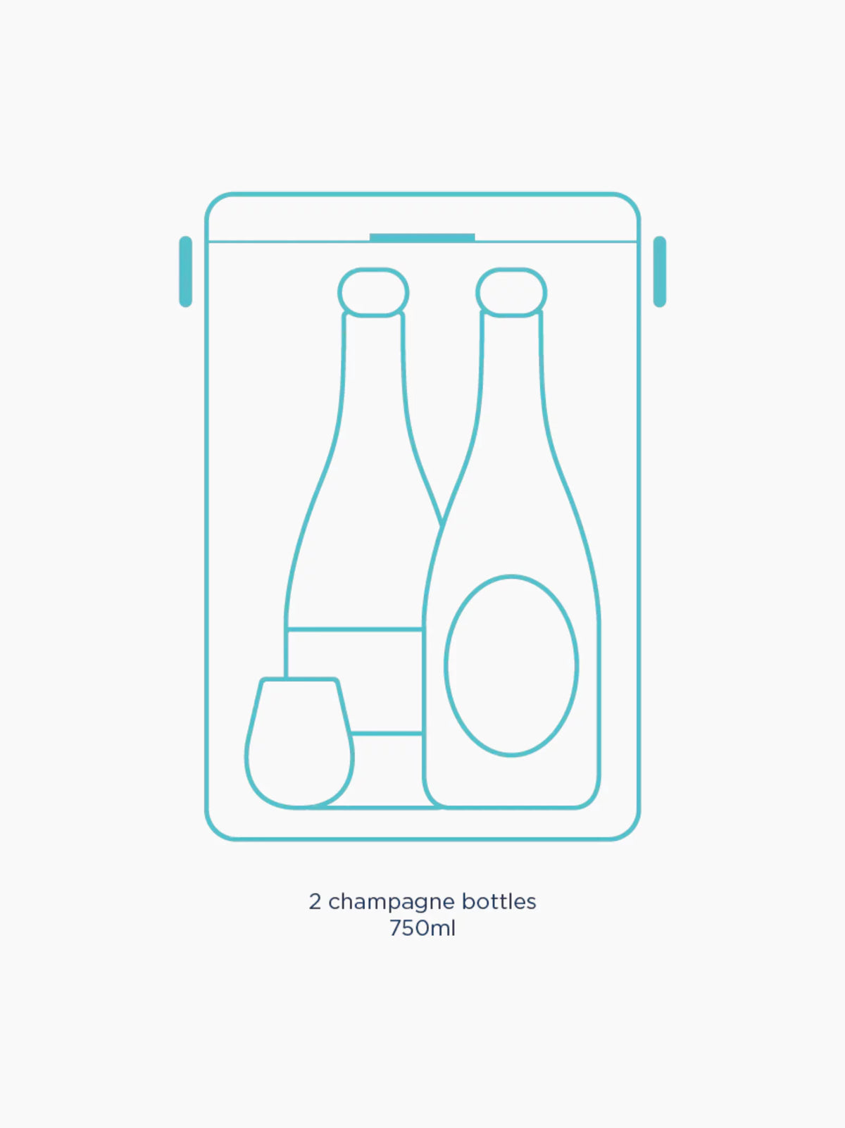 Bazaruto Blue Drinks Box