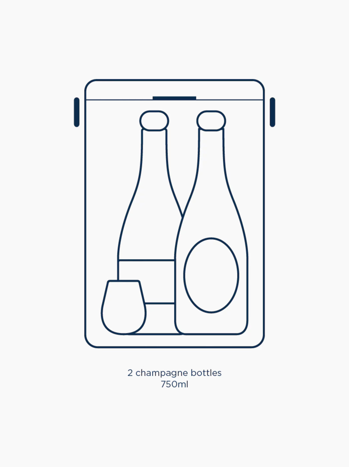 Safari White Drinks Box