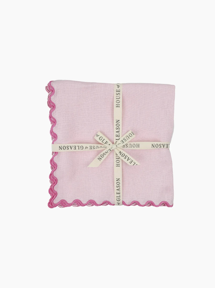 Personalised Dinner Napkins Set