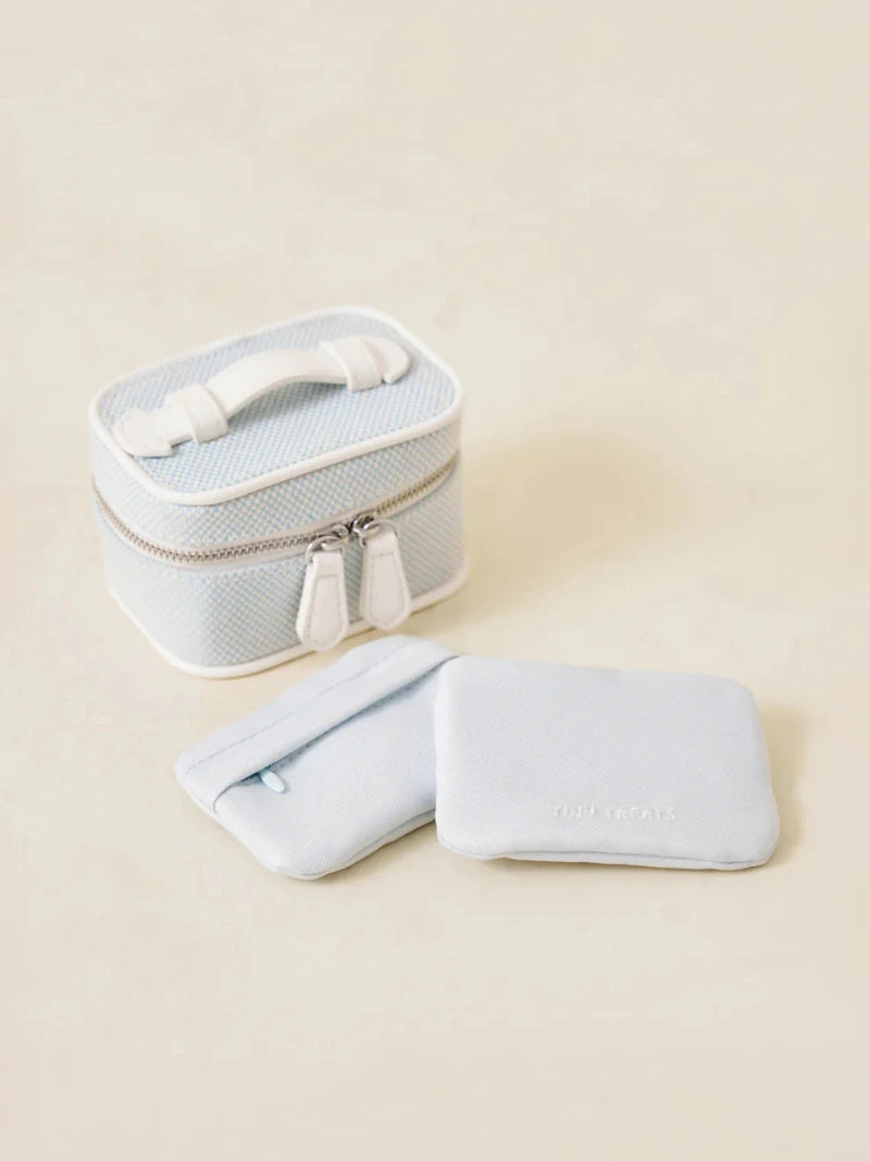 Mini Blue Jewellery Case