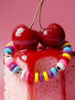 Gold Rainbow Beaded Bracelet