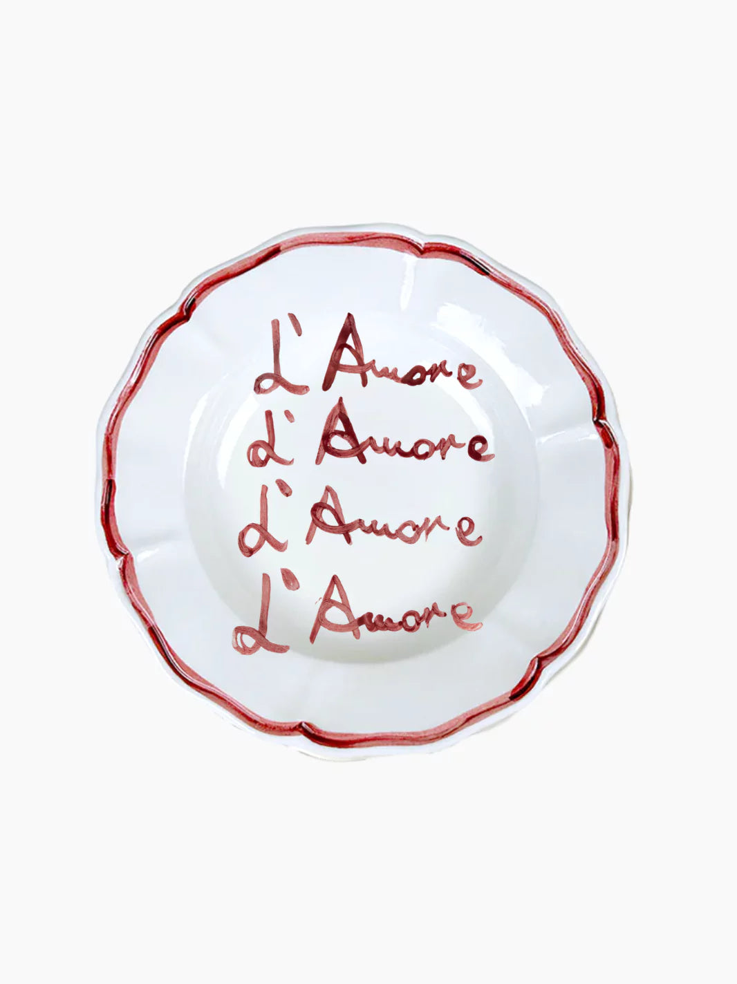 L'amore Plate Set of 4