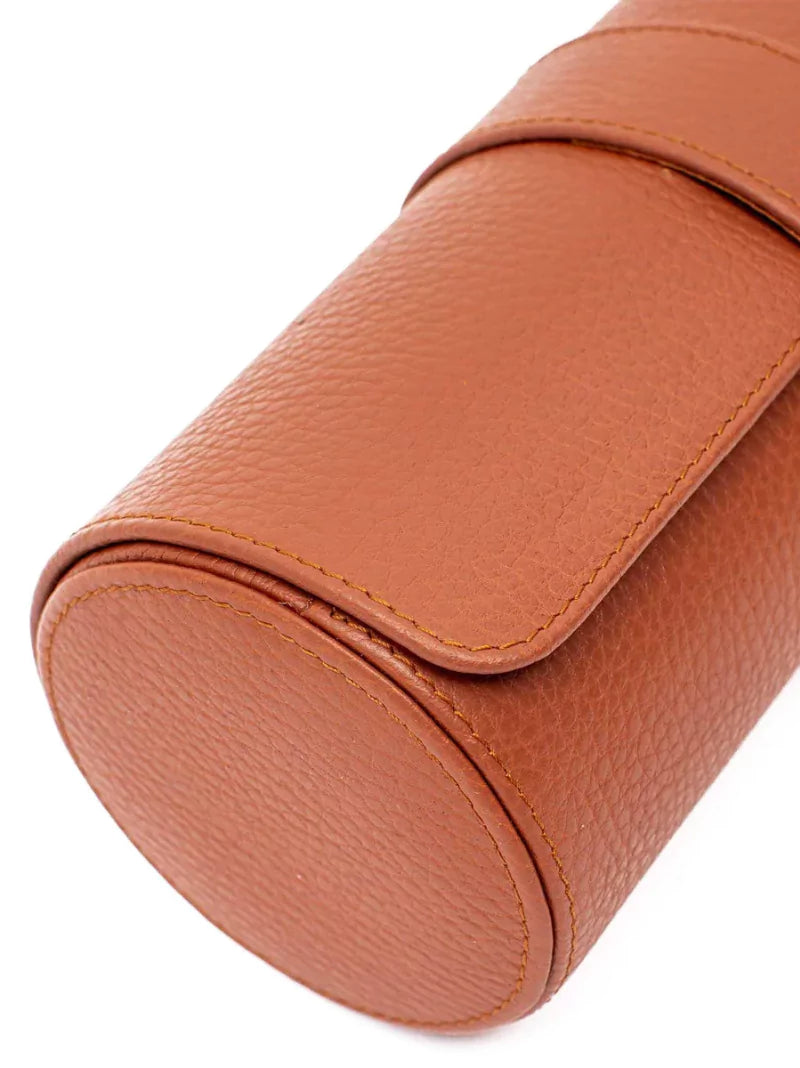 Berkeley Leather Three-Piece Watch Roll