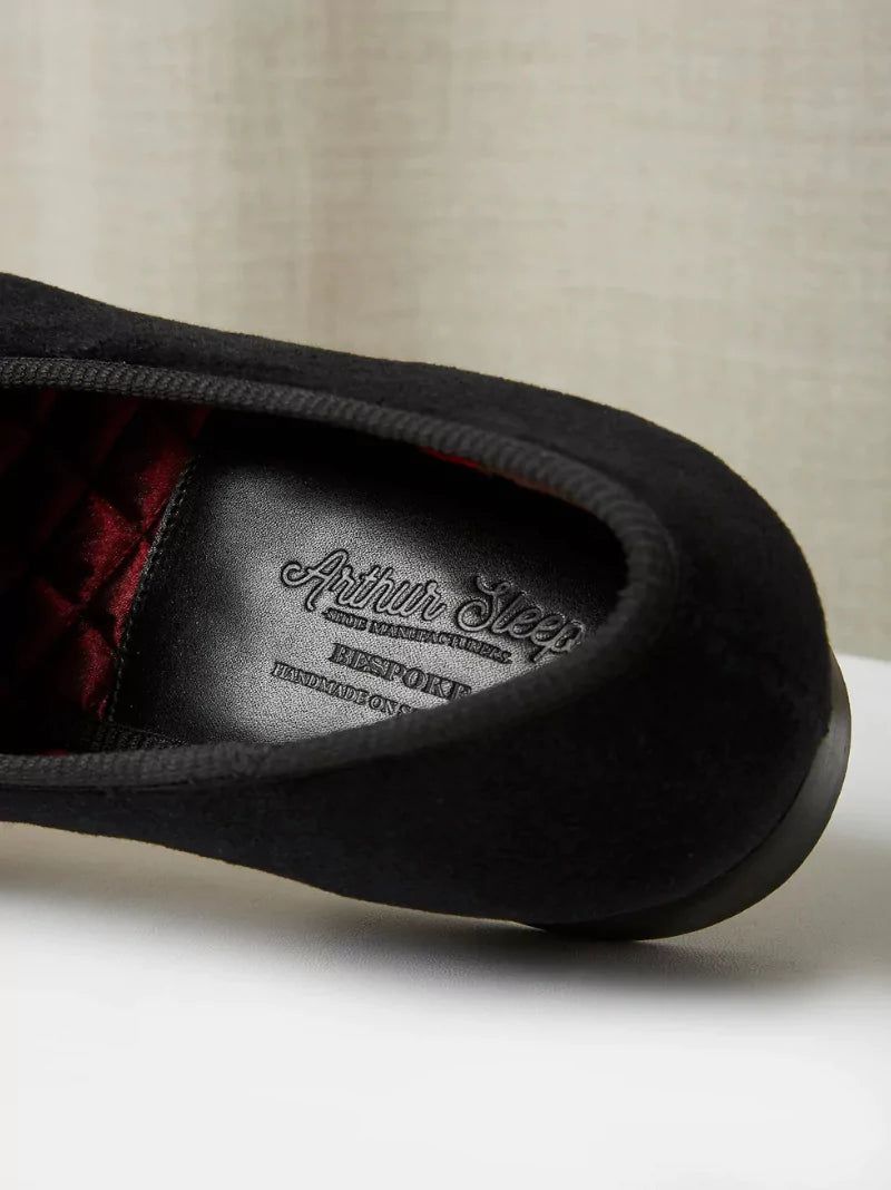 Velvet Cocktail Slippers