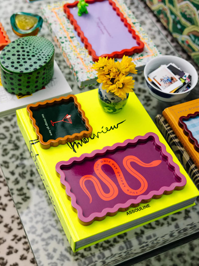 F*ck Around And Find Out Lacquer Tray