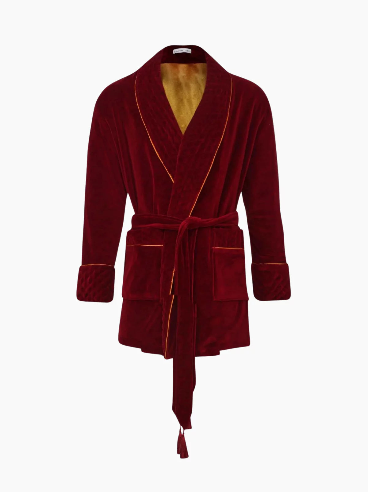 Howard Short Velvet Smoking Jacket