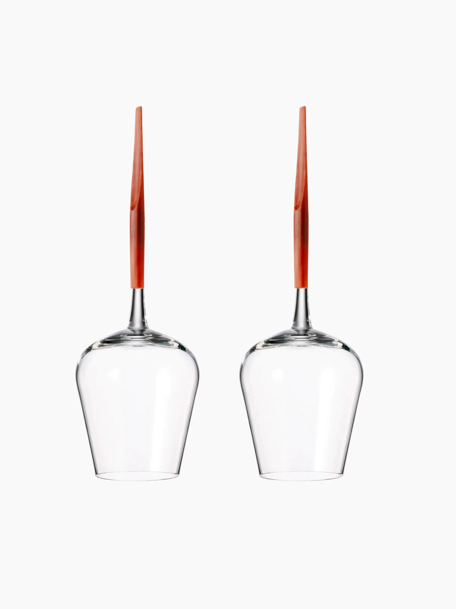 Earth Picnic Wine Glasses Set of 2