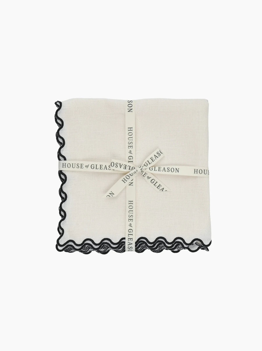Personalised Dinner Napkins Set