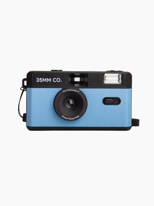 Pastel Blue Reusable Film Camera